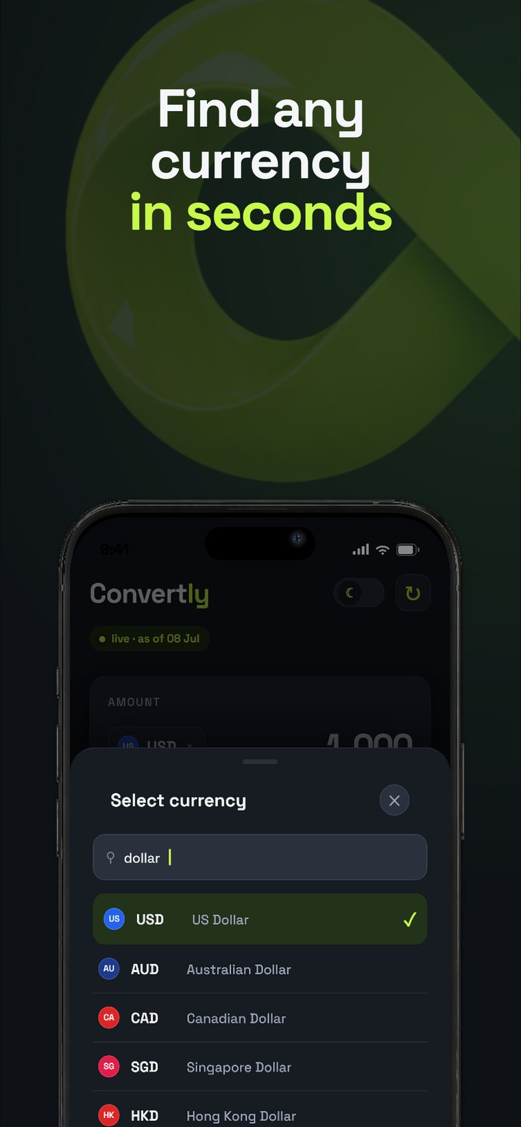 Convertly FX real app screenshot 2